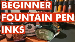 Beginner Fountain Pen Inks [upl. by Denten]