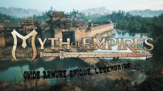 Myth of empire quotArmure épique légendaire  quot [upl. by Ehman]