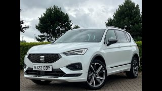 202222 SEAT TARRACO 20 TDI FR SPORT 5d 148 BHP [upl. by Odrahcir]