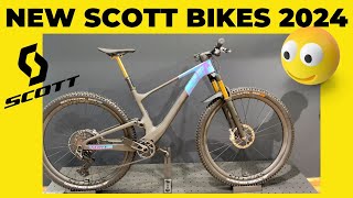 New SCOTT Bikes 2024 Spark Nino Shurter Endorphin Lumen Addict Foil   Eurobike 2023 4K [upl. by Yejus]