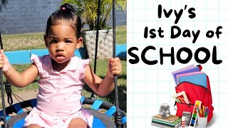 IVYS 1ST DAY OF SCHOOL MeetTheMitchells [upl. by Medina]