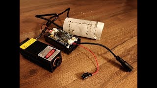 Testing 5W Laser Module from eBay [upl. by Pollyanna]