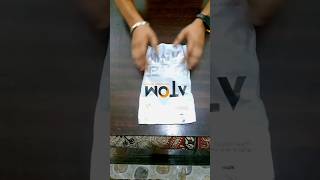 Atom whey protein 😋 unboxing motivation youtubeshorts ytshort ☠️😋👌 [upl. by Winnie]