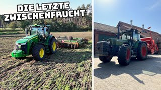 Späte Aussaat mit anderer Technik  8335 R 514C für die Zwischenfrucht  Farmvlog 146 [upl. by Neitsabes]