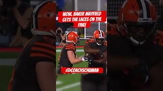 Wow Baker Mayfield Perfects the Laces on a Play Fake [upl. by Theurer]