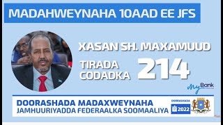 LIVE  DOORASHADA MADAXWEYNAHA SOOMAALIYA  WAREEGGA 2AAD  XASAN KHAYRE DENI amp FARMAAJO  2022 [upl. by Rizzo]