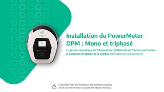 eProWallbox  Installation du PowerMeter DPM  Mono et triphasé [upl. by Longo]