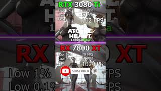 DLSS vs FSR RTX 3080 Ti 12 GB vs RX 7800 XT 16 GB  Whats Best for 2K [upl. by Attolrahc]