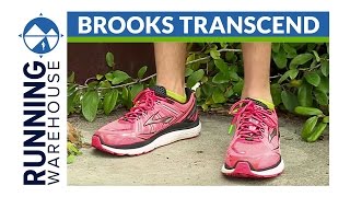 Brooks Transcend Shoe Review [upl. by Htiderem579]