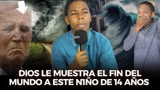 ÚLTIMA HORA🚨 N1Ñ0 DE 14 AÑ0s DIOS LE MUESTRA EL FIN Y LOS JUICIOS QUE CAERÁN A LA TIERRA AVÍSALE ❌ [upl. by Frum539]