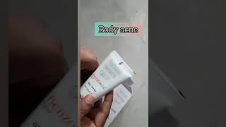 Benzoyl peroxide 5 gel wash ll Body acne ll [upl. by Oza]