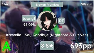 towny1  Krewella  Say Goodbye Broken Promises A r M i N 88 DT 9809  693pp [upl. by Aliel]