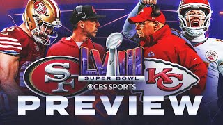 SUPER BOWL LVIII FULL PREVIEW 49ers vs Chiefs I FINAL PICKS  PREDICTIONS I CBS Sports [upl. by Netsrak]