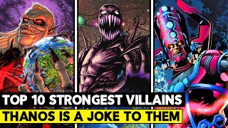 Top 10 Strongest Villains in The Marvel Universe [upl. by Navak]