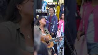 Natasha Beddingfield Unwritten by Shanilee in Leicester Square London August 2024 [upl. by Harat]