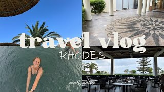 Travel Day Rhodes The Ixian Grand  Greece vlog 1 [upl. by Wylie]