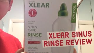 Xlear sinus rinse review  Sinusitis  Sinus Infection [upl. by Scharaga49]