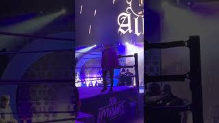 DARBY ALLIN ENTRANCE LIVE GRANDSLAM Aewrollinswweraw [upl. by Airamana]