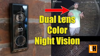 Eufy Video Doorbell E340  Dual Lens 2K Wireless Doorbell Camera with Color Night Vision [upl. by Anikat]