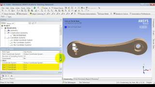 SimCafe Crank in ANSYS Path creation [upl. by Stryker]