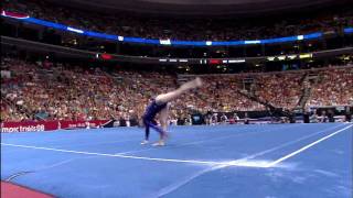 Chellsie Memmel  Floor Exercise  2008 Olympic Trials  Day 2 [upl. by Gordan]