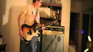 Mosrite BG500 and BG1000 Ventures Model Amplifier amp Fuzzrite demonstration  Marty Tippens guitar [upl. by Rammus]