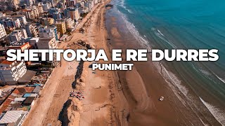 LUNGOMARE E RE E DURRESIT PUNIMET  5K DRONE VIDEO DURRES 2O23 [upl. by Sosna961]