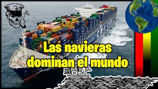 Las navieras más importantes del mundo  Dominan la economía global [upl. by Germayne205]