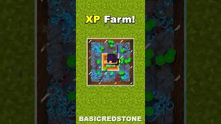 BEST XP FARM MINECRAFT shorts [upl. by Ihc]