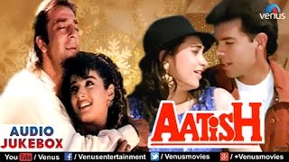 Aatish Audio Jukebox  Sanjay Dutt Raveena Tandon Karishma Kapoor [upl. by Airdnola]