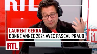 Laurent Gerra  Bonne année 2024 avec Pascal Praud [upl. by Aland]