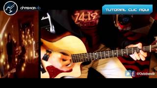 Vivir Sin Aire  MANA  Acustico Cover Guitarra Christianvib [upl. by Vieva]