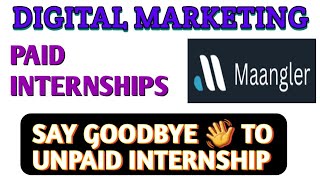 Latest Digital Marketing internship l Paid Internship l Digital Marketing internship for Beginners [upl. by Corty]