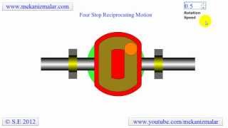 Four Stop Reciprocating Motion [upl. by Berthoud]