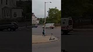 UMD EMS RESPONDING ON CLINTON AVE IN NEWARK 09182024 [upl. by Ailem238]