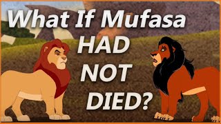 WHAT IF MUFASA SURVIVED THE FALL  Lion King Deleted Scene [upl. by Asirret]