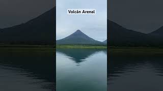 Volcán Arenal visto desde el Lago Arenal costarica shorts [upl. by Grantley792]