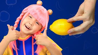 Yummy fruits amp Vegetables with Mini DB  D Billions Kids Songs [upl. by Kenison622]