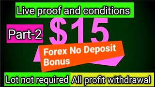 15 No deposit bonus forex trust pilot Review to Bonus Bold prime ndb broker Part2 [upl. by Katti315]