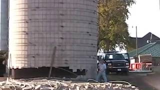 Silo Demolition by Sledgehammer and Bulldozer 😱 6 Silos Down in 1 Day ⋂⋂⋂⋂⋂⋂ [upl. by Brouwer55]