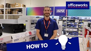 Choosing the Right Printer for You Types Speed Connectivity  Officeworks Guide [upl. by Eeltrebor798]