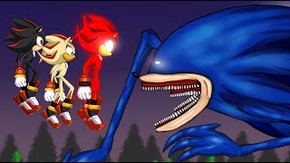 Sonic Tapes vs Shadow The Hedgehog Gorefield Full Animation Drawing Cartoon 2 [upl. by Laris]