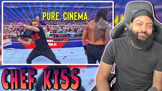 ROSS REACTS TO 10 WWE MOMENTS THAT DEFINED PURE CINEMA [upl. by Nylekcaj]