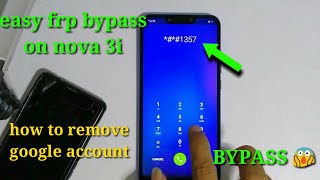 Easy frp Bypass for huawei nova 3i  Nova 3 without pc [upl. by Trefler708]