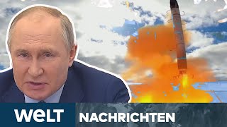 UKRAINEKRIEG Deutschland plant PanzerMove – PUTIN post mit neuer SATANRakete  WELT Nachtstream [upl. by Gustaf714]