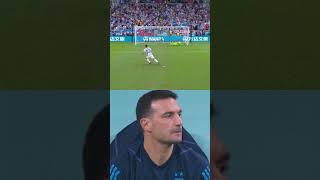 Lionel Scalonis Reaction to Lautaro Martinezs Penalty [upl. by Plantagenet]