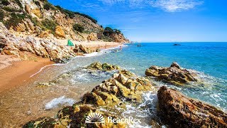 Playa de la Vinyeta Calella Spain [upl. by Suilmann735]