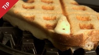 Unexpected Uses for Your Waffle Maker  CHOW Tip [upl. by Viva]