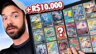 Minha coleção de cartas pokemon que vale mais de 10000 reais Investimento Pokemon [upl. by Avaria]