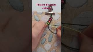 PULSERA DE HILO DE VARIOS COLORES [upl. by Argent]